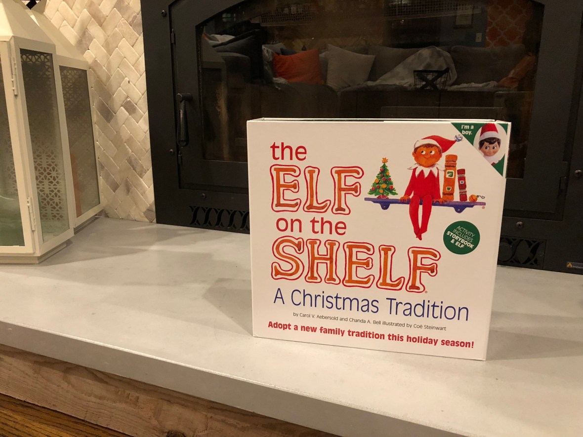 Kids and Elf on the Shelf